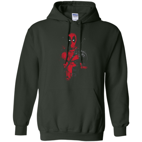 Sweatshirts Forest Green / S Red Mercenary Pullover Hoodie