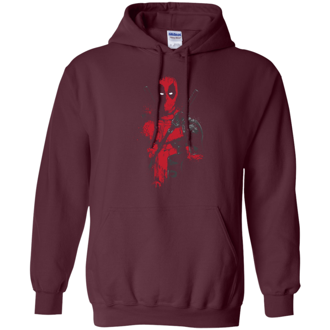 Sweatshirts Maroon / S Red Mercenary Pullover Hoodie