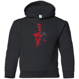 Sweatshirts Black / YS Red Mercenary Youth Hoodie