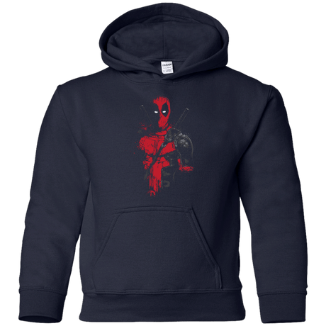 Sweatshirts Navy / YS Red Mercenary Youth Hoodie