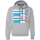 Sweatshirts Sport Grey / Small Red or Blue Premium Fleece Hoodie