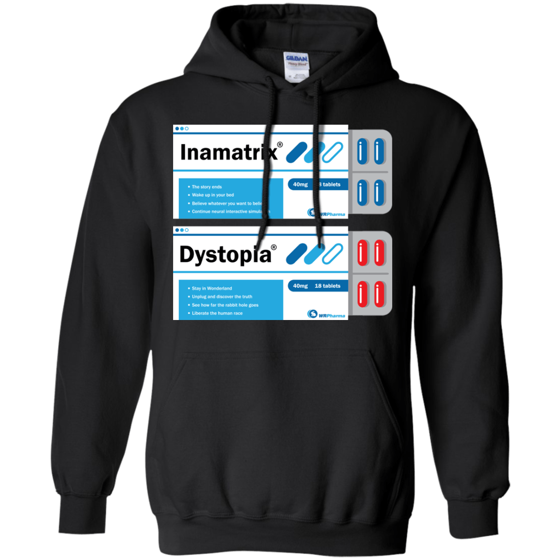 Sweatshirts Black / Small Red or Blue Pullover Hoodie