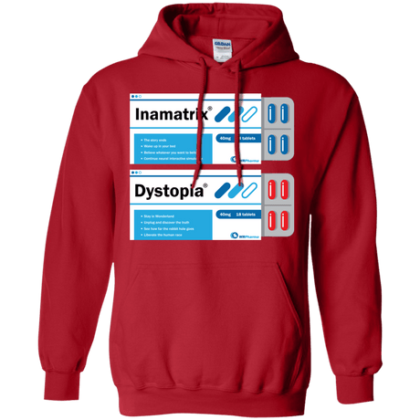 Sweatshirts Red / Small Red or Blue Pullover Hoodie