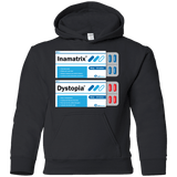 Sweatshirts Black / YS Red or Blue Youth Hoodie