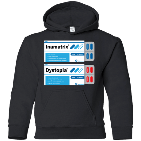 Sweatshirts Black / YS Red or Blue Youth Hoodie