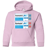 Sweatshirts Light Pink / YS Red or Blue Youth Hoodie