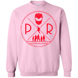 Sweatshirts Light Pink / Small Red Power Crewneck Sweatshirt