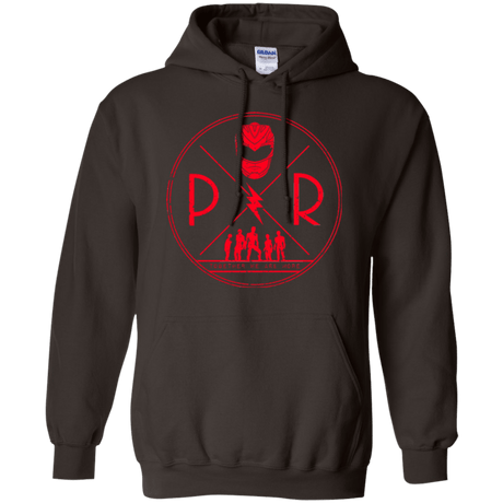 Sweatshirts Dark Chocolate / Small Red Power Pullover Hoodie