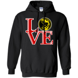 Sweatshirts Black / Small Red Ranger LOVE Pullover Hoodie