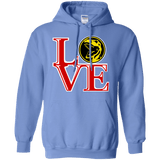 Sweatshirts Carolina Blue / Small Red Ranger LOVE Pullover Hoodie