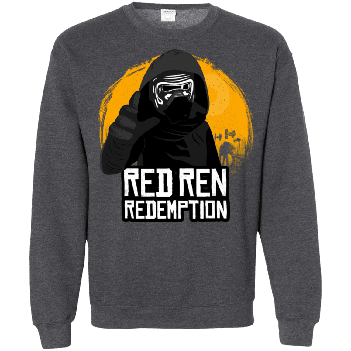 Sweatshirts Dark Heather / S Red Ren Crewneck Sweatshirt