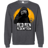 Sweatshirts Dark Heather / S Red Ren Crewneck Sweatshirt