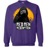 Sweatshirts Purple / S Red Ren Crewneck Sweatshirt