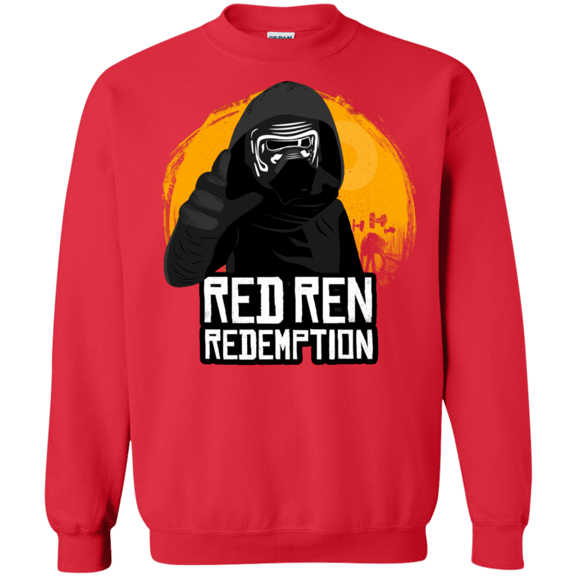 Sweatshirts Red / S Red Ren Crewneck Sweatshirt
