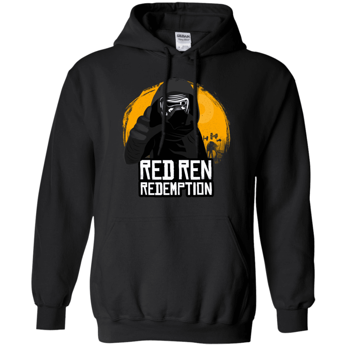 Sweatshirts Black / S Red Ren Pullover Hoodie