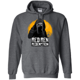 Sweatshirts Dark Heather / S Red Ren Pullover Hoodie