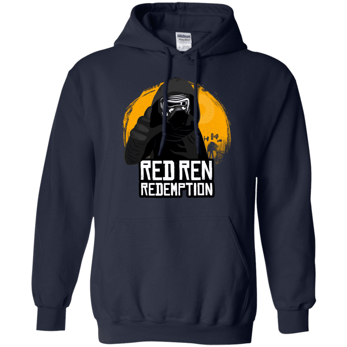 Sweatshirts Navy / S Red Ren Pullover Hoodie