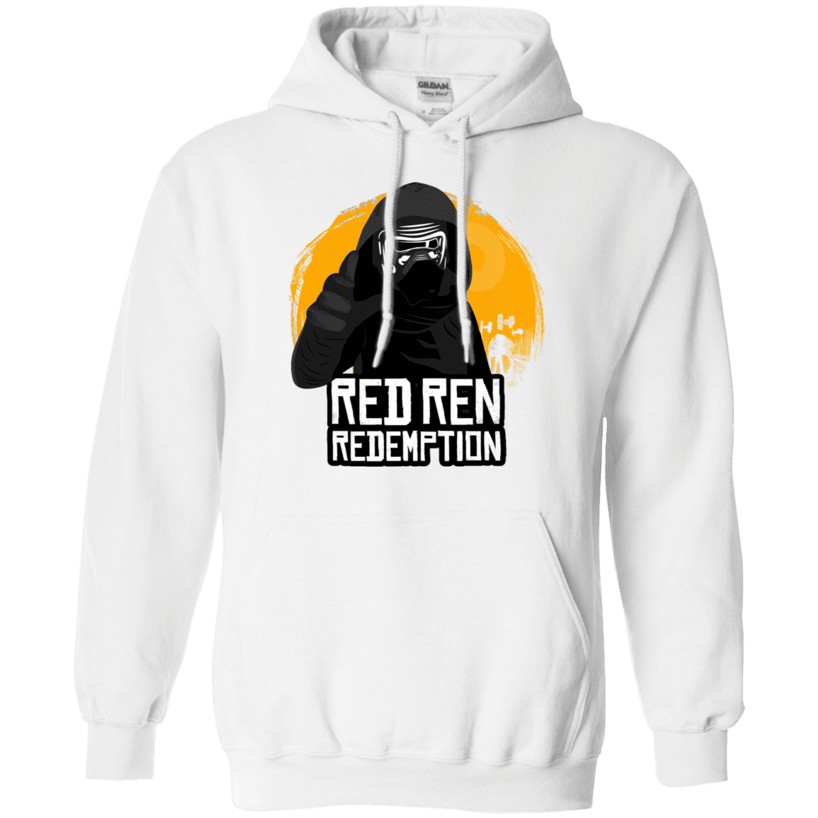 Sweatshirts White / S Red Ren Pullover Hoodie