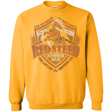 Sweatshirts Gold / Small Red Steed Amber Ale Crewneck Sweatshirt