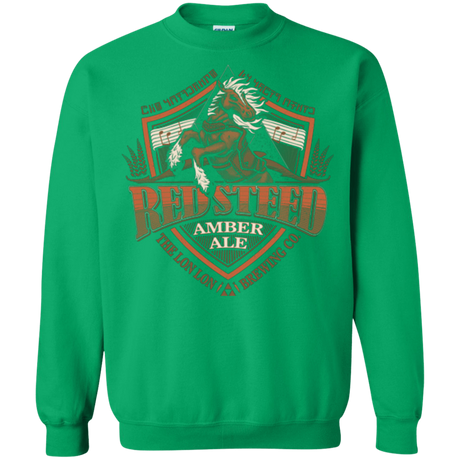 Sweatshirts Irish Green / Small Red Steed Amber Ale Crewneck Sweatshirt