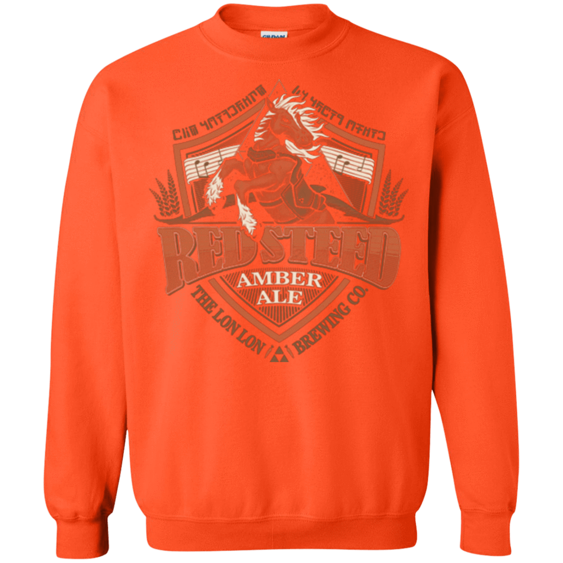 Sweatshirts Orange / Small Red Steed Amber Ale Crewneck Sweatshirt