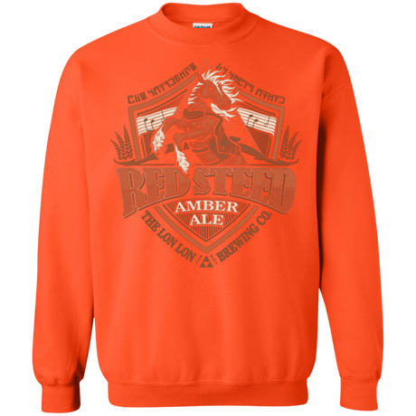 Sweatshirts Orange / Small Red Steed Amber Ale Crewneck Sweatshirt