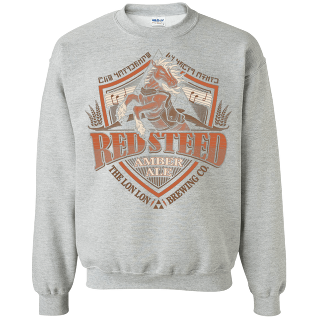 Sweatshirts Sport Grey / Small Red Steed Amber Ale Crewneck Sweatshirt