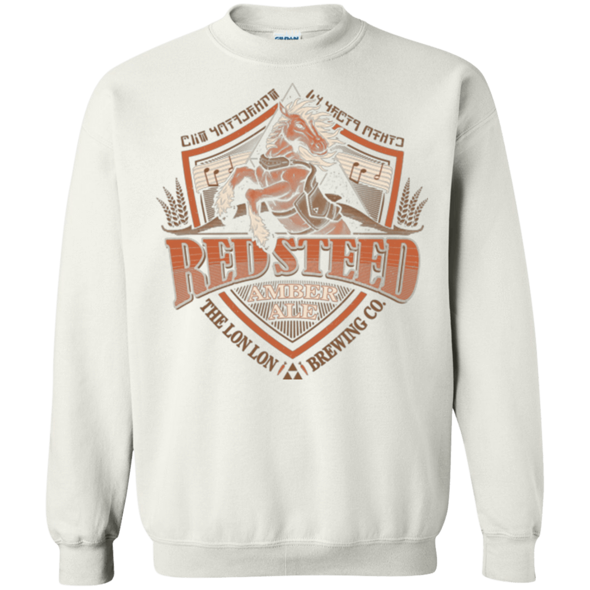 Sweatshirts White / Small Red Steed Amber Ale Crewneck Sweatshirt