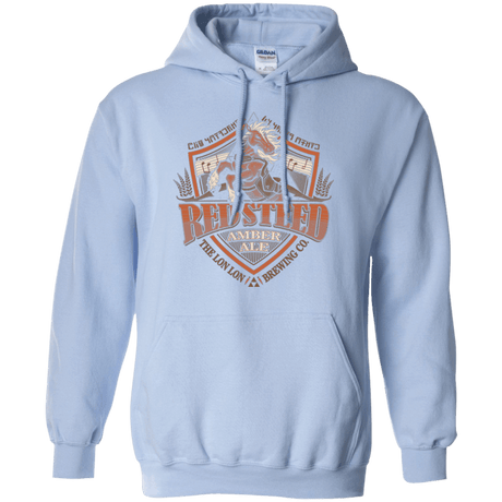 Sweatshirts Light Blue / Small Red Steed Amber Ale Pullover Hoodie