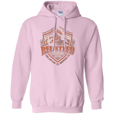 Sweatshirts Light Pink / Small Red Steed Amber Ale Pullover Hoodie