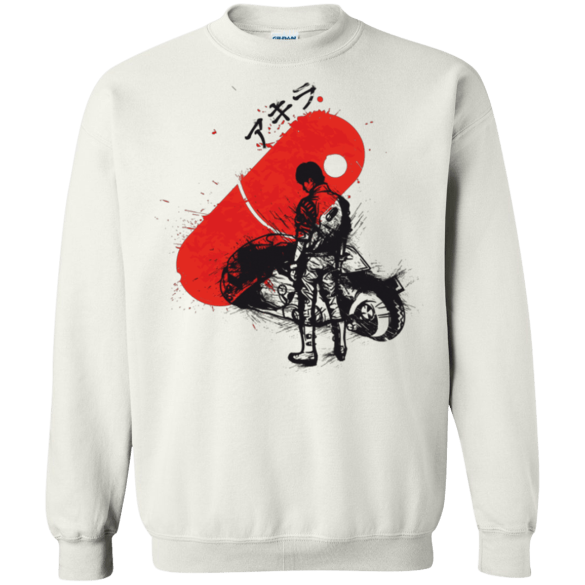 Sweatshirts White / Small RED SUN AKIRA Crewneck Sweatshirt