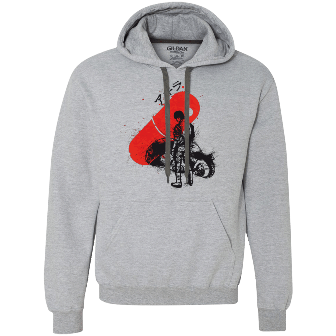 Sweatshirts Sport Grey / Small RED SUN AKIRA Premium Fleece Hoodie