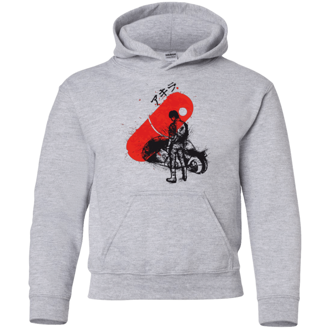 Sweatshirts Sport Grey / YS RED SUN AKIRA Youth Hoodie