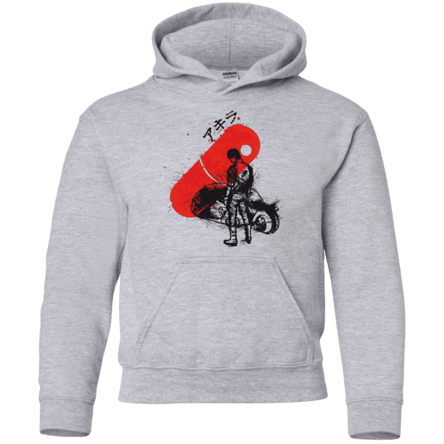 Sweatshirts Sport Grey / YS RED SUN AKIRA Youth Hoodie