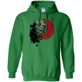 Sweatshirts Irish Green / Small Red Sun Guts Pullover Hoodie