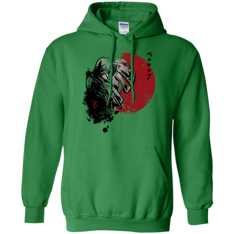 Sweatshirts Irish Green / Small Red Sun Guts Pullover Hoodie
