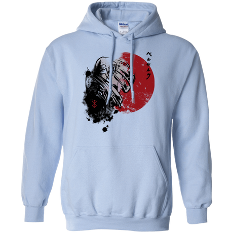 Sweatshirts Light Blue / Small Red Sun Guts Pullover Hoodie