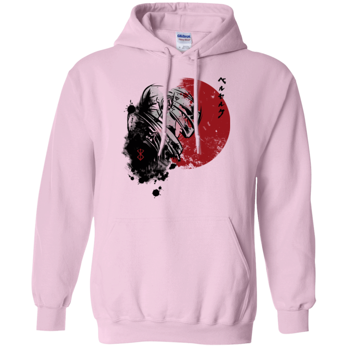 Sweatshirts Light Pink / Small Red Sun Guts Pullover Hoodie