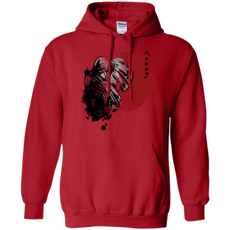 Sweatshirts Red / Small Red Sun Guts Pullover Hoodie