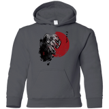 Sweatshirts Charcoal / YS Red Sun Guts Youth Hoodie
