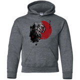 Sweatshirts Dark Heather / YS Red Sun Guts Youth Hoodie