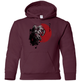 Sweatshirts Maroon / YS Red Sun Guts Youth Hoodie