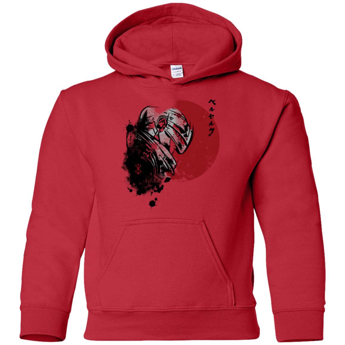 Sweatshirts Red / YS Red Sun Guts Youth Hoodie