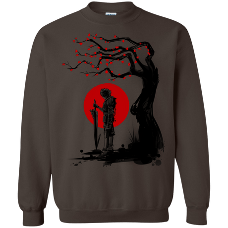 Sweatshirts Dark Chocolate / S Red Sun in Zanarkand Crewneck Sweatshirt