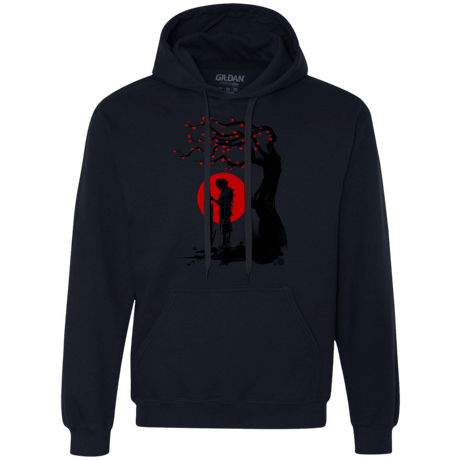 Sweatshirts Navy / S Red Sun in Zanarkand Premium Fleece Hoodie