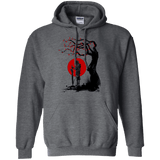 Sweatshirts Dark Heather / S Red Sun in Zanarkand Pullover Hoodie