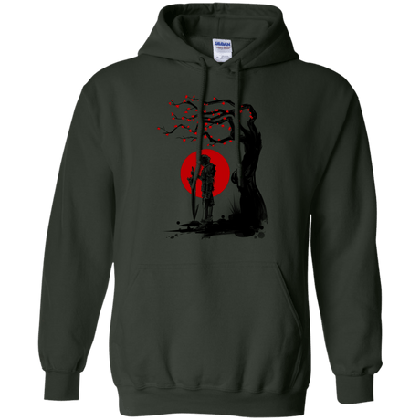 Sweatshirts Forest Green / S Red Sun in Zanarkand Pullover Hoodie