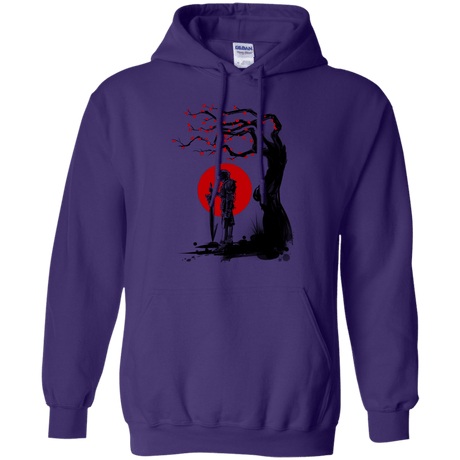 Sweatshirts Purple / S Red Sun in Zanarkand Pullover Hoodie