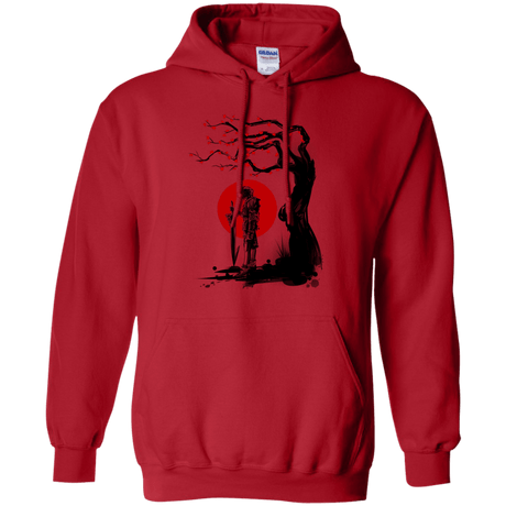 Sweatshirts Red / S Red Sun in Zanarkand Pullover Hoodie