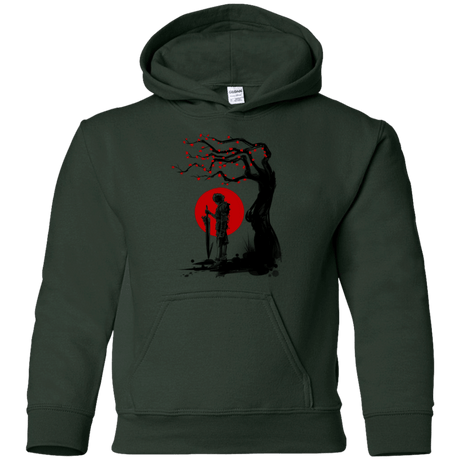 Sweatshirts Forest Green / YS Red Sun in Zanarkand Youth Hoodie